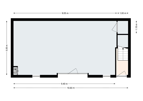 Floorplan - Sint-Antoniusstraat 13, 4611 TA Bergen op Zoom